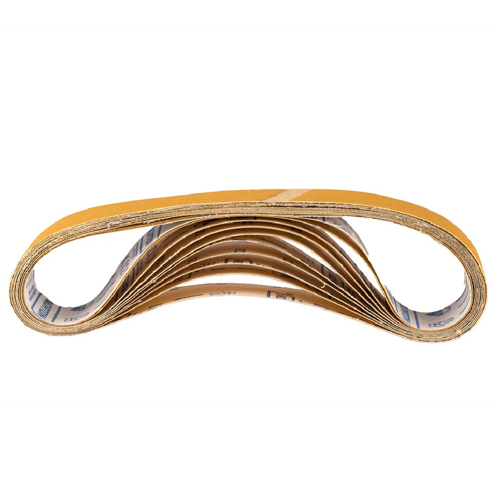 Conjunto de 10 Peças de Cinta Lixa para Madeira 533 x 30mm Grão 120 - A-91506-10 - MAKITA